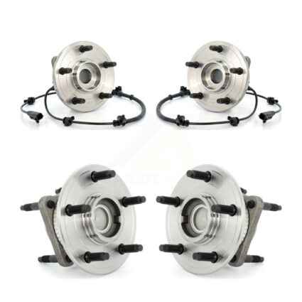 Front Rear Wheel Bearing & Hub Assembly Kit For Jeep Grand Cherokee Commander K70-101227