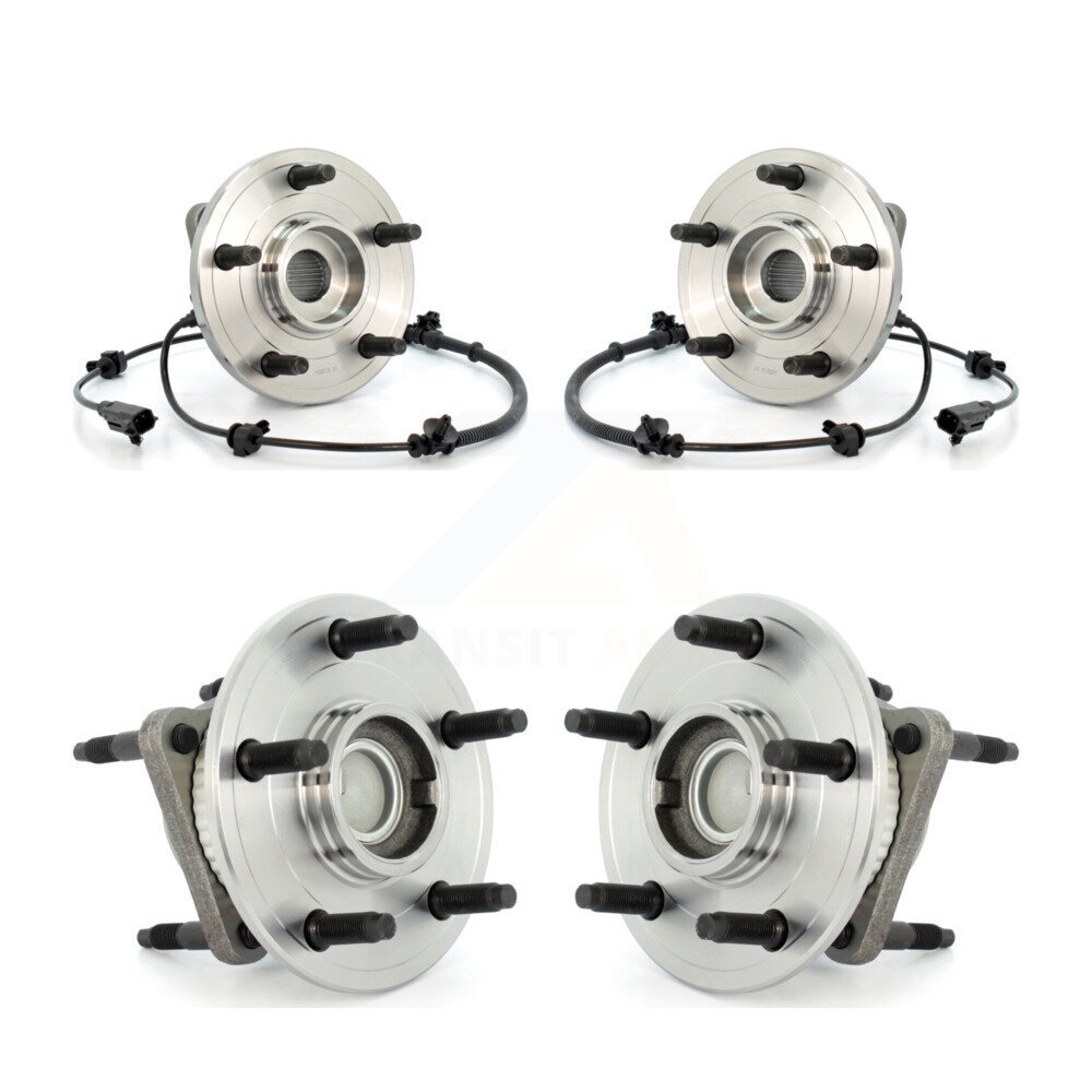 Front Rear Wheel Bearing & Hub Assembly Kit For Jeep Grand Cherokee Commander K70-101227
