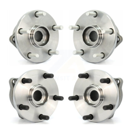 Front Rear Wheel Bearing & Hub Assembly Kit For 2008-2014 Subaru Tribeca K70-101233
