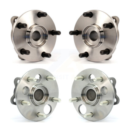 Front Rear Wheel Bearing & Hub Assembly Kit For 2008-2015 Scion xB K70-101244