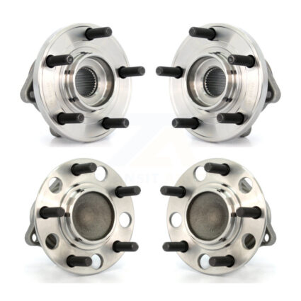 Front Rear Wheel Bearing Hub Assembly Kit For Chrysler 200 Dodge Avenger Sebring Caliber K70-101252