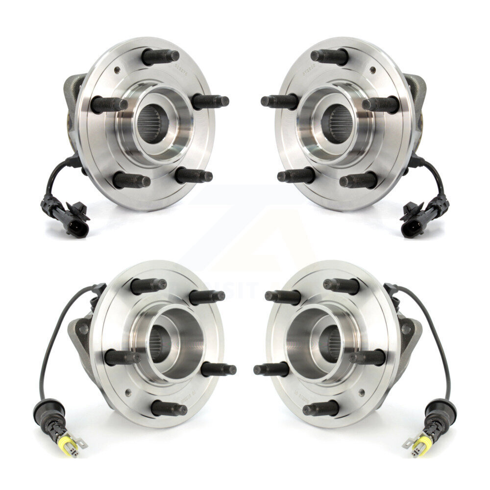 Front Rear Wheel Bearing & Hub Assembly Kit For Chevrolet Equinox Pontiac Torrent Saturn K70-101258