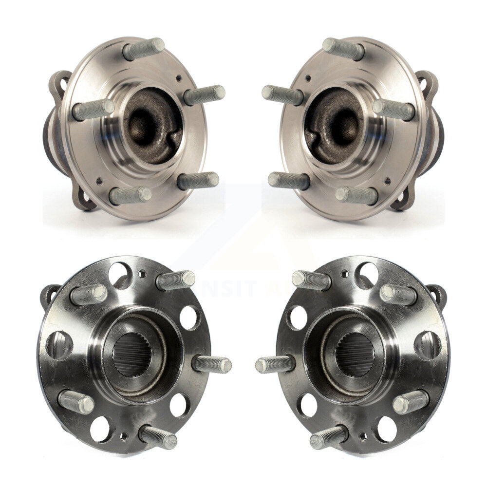 Front Rear Wheel Bearing & Hub Assembly Kit For Hyundai Genesis Equus K70-101259