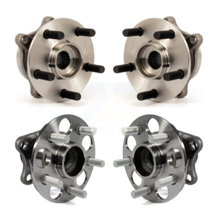 Front Rear Wheel Bearing & Hub Assembly Kit For Toyota Prius Plug-In K70-101261