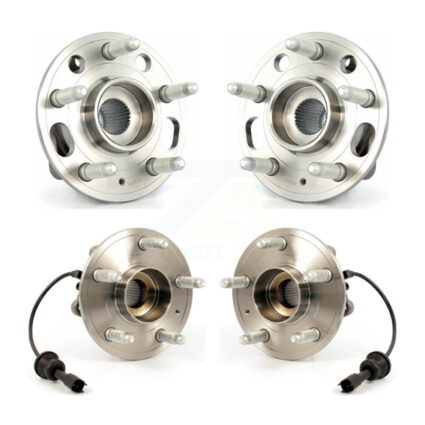 Front Rear Wheel Bearing & Hub Assembly Kit For 2010-2017 Chevrolet Equinox GMC Terrain K70-101262