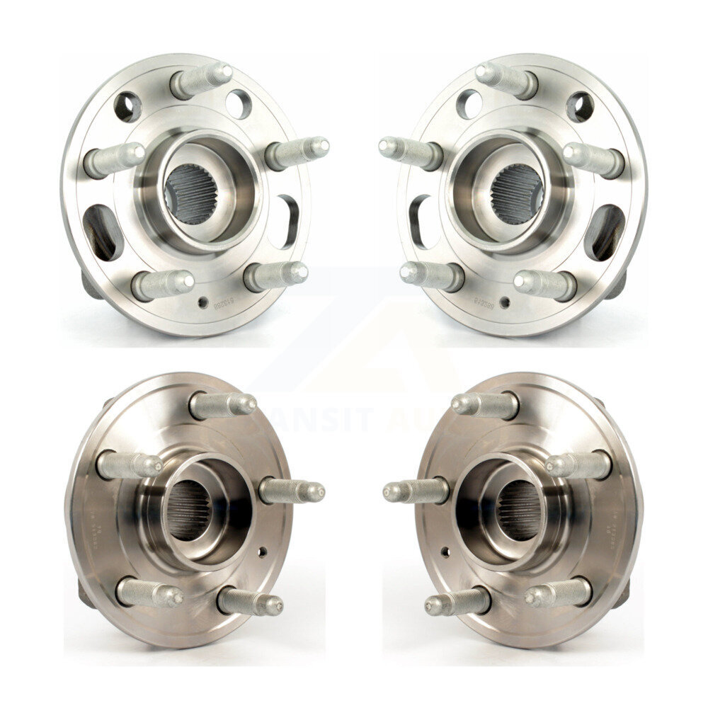 Front Rear Wheel Bearing Hub Assembly Kit For Cadillac CTS 3.6L with Naturally Aspirated K70-101263