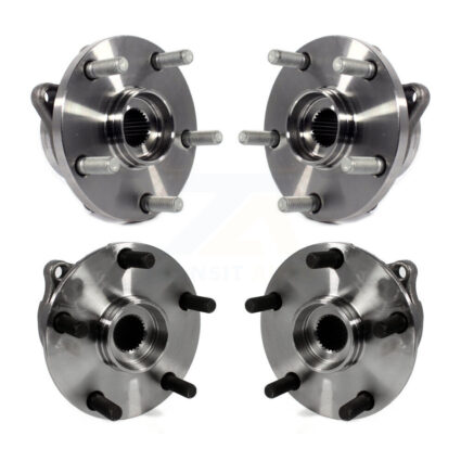 Front Rear Wheel Bearing & Hub Assembly Kit For Subaru Impreza WRX STI K70-101274