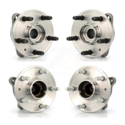 Front Rear Wheel Bearing & Hub Assembly Kit For 2011-2012 Chevrolet Cruze K70-101279