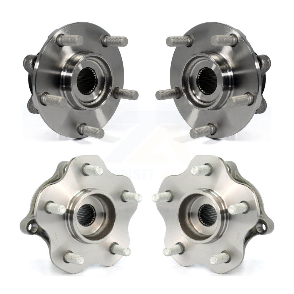 Front Rear Wheel Bearing & Hub Assembly Kit For Nissan Juke AWD K70-101284
