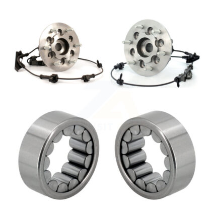 Front Rear Wheel Bearing & Hub Assembly Kit For Chevrolet Colorado GMC Canyon Isuzu i-350 K70-101316