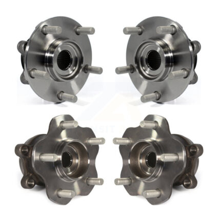 Front Rear Wheel Bearing & Hub Assembly Kit For Nissan Juke AWD K70-101359