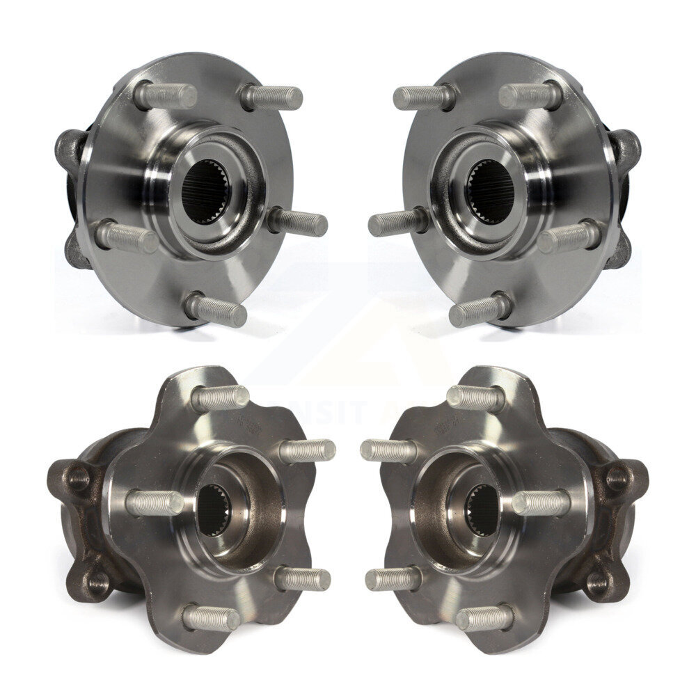 Front Rear Wheel Bearing & Hub Assembly Kit For Nissan Juke AWD K70-101359