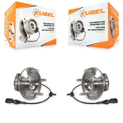 Front Wheel Bearing Hub Assembly Pair For Jaguar Ford Thunderbird XF S-Type XJ Lincoln LS K70-101409