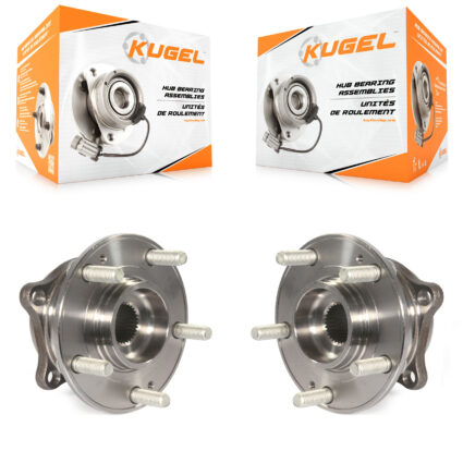 Front Wheel Bearing And Hub Assembly Pair For Hyundai Tucson Kia Sportage Sonata Optima N K70-101410