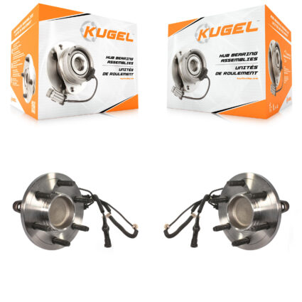 Front Wheel Bearing Hub Assembly Pair For 2007-2010 Ford Expedition Lincoln Navigator RWD K70-101413