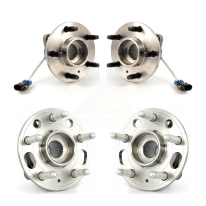 Front Rear Wheel Bearing & Hub Assembly Kit For 2010 Buick Allure K70-101424