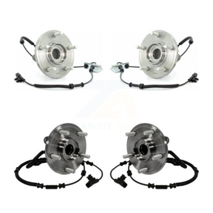 Front Rear Wheel Bearing & Hub Assembly Kit For 2012 Volkswagen Routan K70-101427