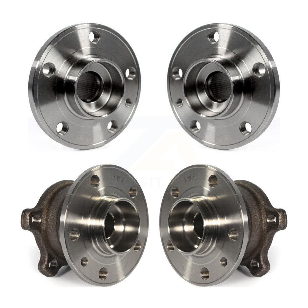 Front Rear Wheel Bearing & Hub Assembly Kit For 2010-2017 Volvo XC60 AWD K70-101431