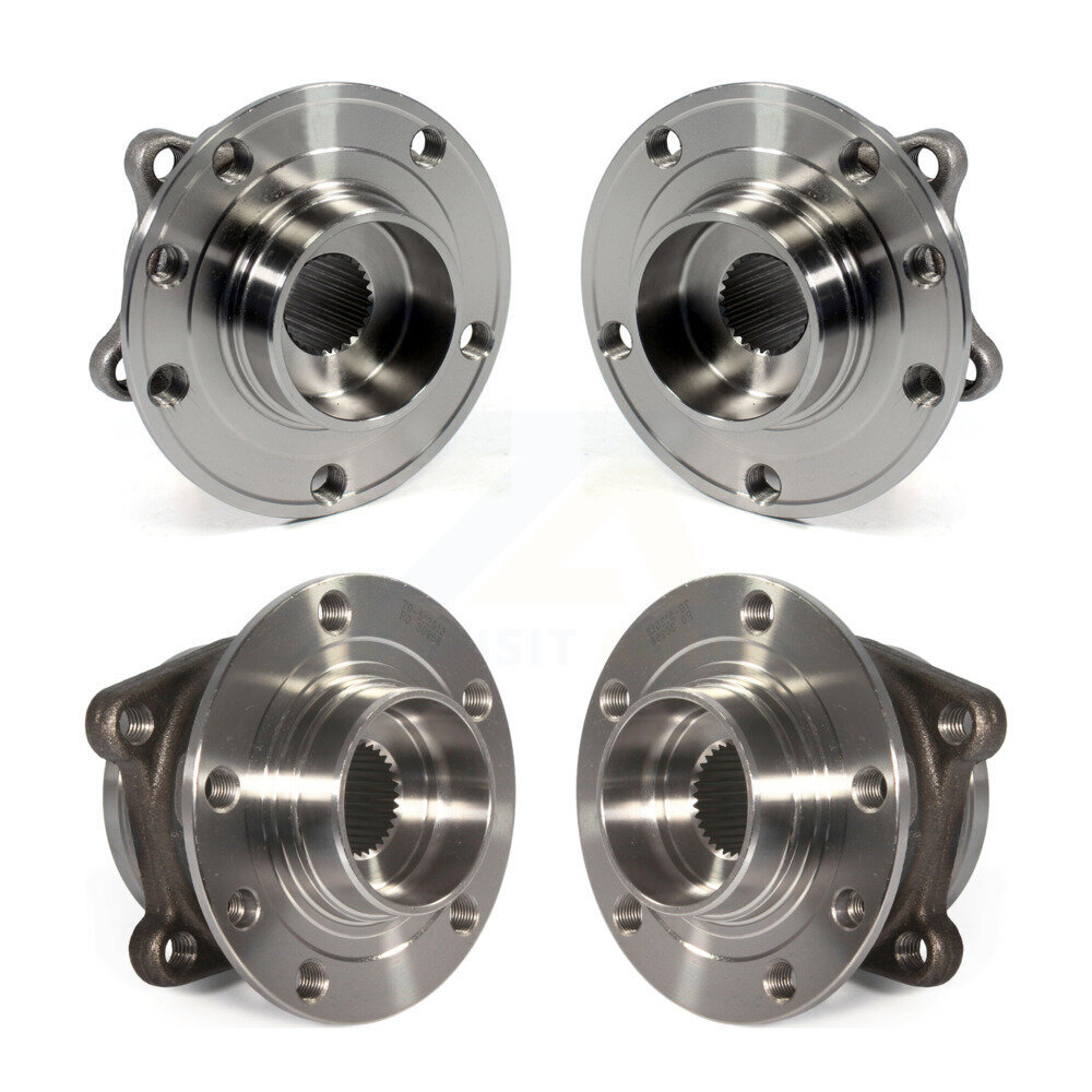 Front Rear Wheel Bearing & Hub Assembly Kit For 2015-2017 Chrysler 200 AWD K70-101435