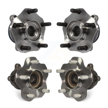 Front Rear Wheel Bearing & Hub Assembly Kit For 2013-2019 Nissan Sentra K70-101438