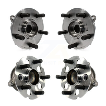 Front Rear Wheel Bearing & Hub Assembly Kit For 2011-2017 Honda Odyssey K70-101452