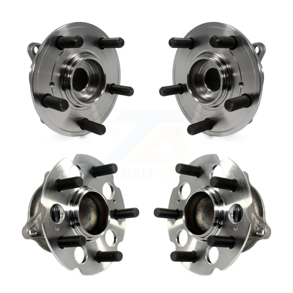 Front Rear Wheel Bearing & Hub Assembly Kit For 2011-2017 Honda Odyssey K70-101452