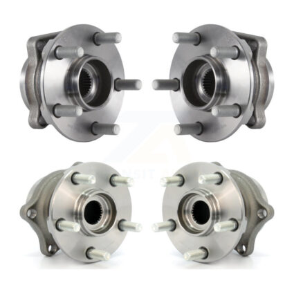 Front Rear Wheel Bearing & Hub Assembly Kit For Subaru Crosstrek K70-101469