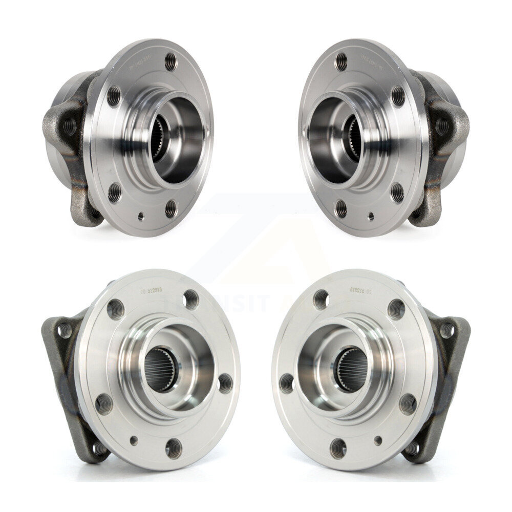 Front Rear Wheel Bearing & Hub Assembly Kit For Volvo XC90 AWD K70-101473