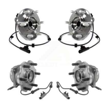 Front Rear Wheel Bearing & Hub Assembly Kit For INFINITI QX80 Nissan Armada QX56 K70-101474