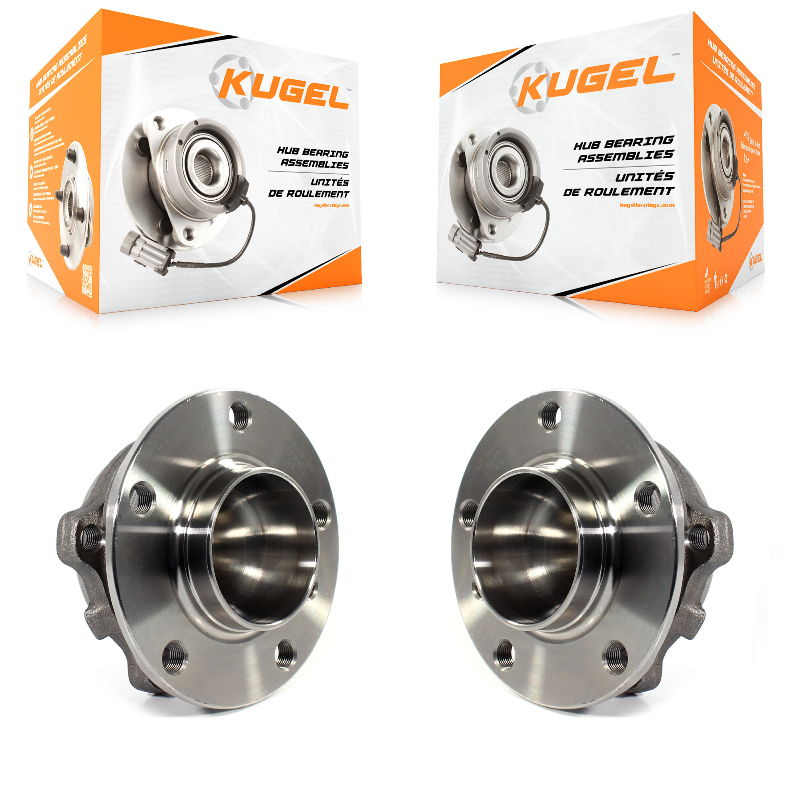 Front Wheel Bearing Hub Assembly Pair For BMW X3 528i 650i 535i 750Li 750i 550i 640i Gran K70-101476