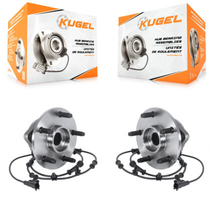 Front Wheel Bearing And Hub Assembly Pair For Jeep Wrangler JK K70-101480