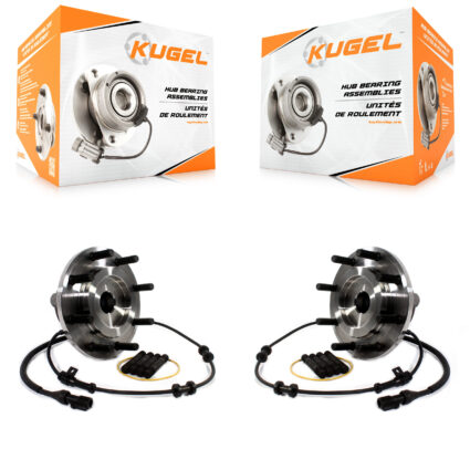Front Wheel Bearing And Hub Assembly Pair For Ford F-350 Super Duty F-250 F-450 F-550 K70-101488