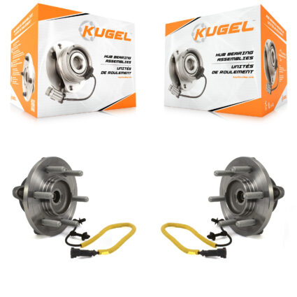 Front Wheel Bearing And Hub Assembly Pair For Ford F-150 K70-101495