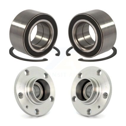 Front Rear Wheel Bearing And Hub Assembly Kit For 1999 Volkswagen Jetta Golf A4 body code K70-101522