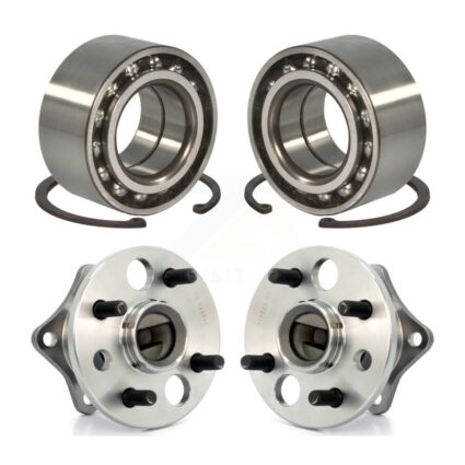 Front Rear Wheel Bearing Hub Assembly Kit For Toyota Corolla Prizm Chevrolet Geo Non-ABS K70-101527