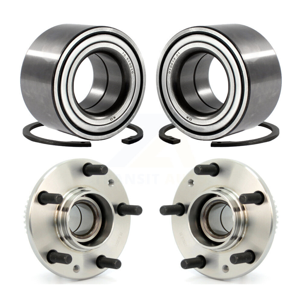 Front Rear Wheel Bearing And Hub Assembly Kit For Ford Fusion Mazda 6 Lincoln MKZ Zephyr K70-101529