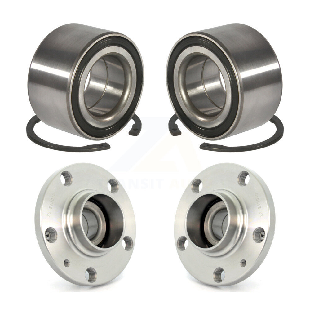 Front Rear Wheel Bearing & Hub Assembly Kit For Volkswagen Jetta Golf Beetle City Audi TT K70-101532
