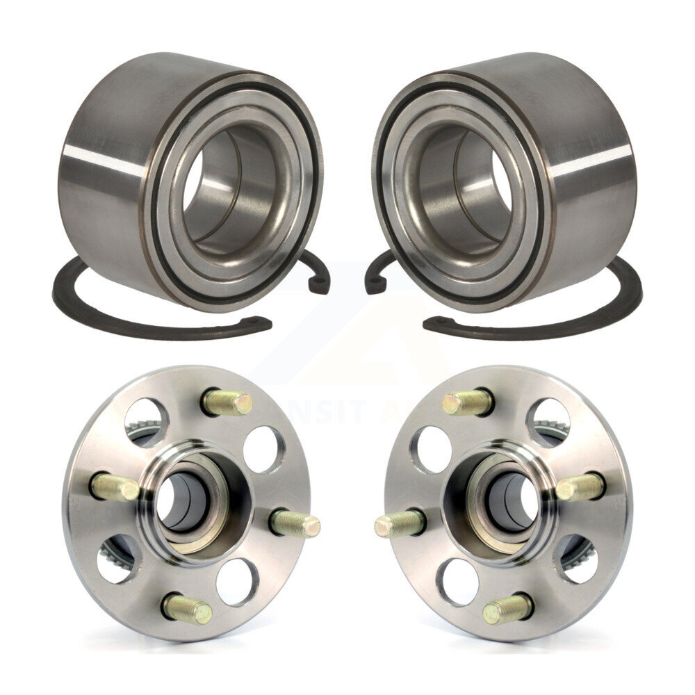 Front Rear Wheel Bearing And Hub Assembly Kit For Honda Civic K70-101538