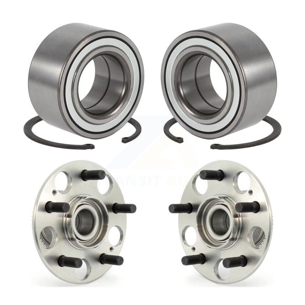 Front Rear Wheel Bearing And Hub Assembly Kit For Honda Accord Acura TL K70-101564