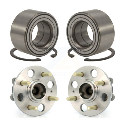 Front Rear Wheel Bearing And Hub Assembly Kit For Hyundai Accent Kia Rio Rio5 K70-101569