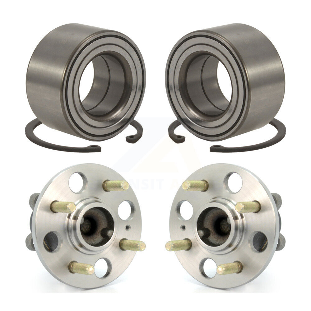 Front Rear Wheel Bearing And Hub Assembly Kit For Hyundai Accent Kia Rio Rio5 K70-101569