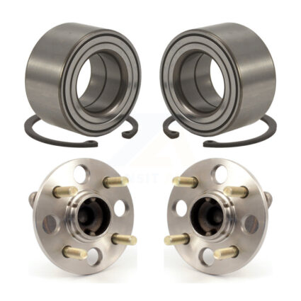 Front Rear Wheel Bearing And Hub Assembly Kit For Hyundai Accent Kia Rio Rio5 Non-ABS K70-101570