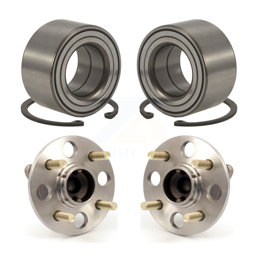 Front Rear Wheel Bearing And Hub Assembly Kit For Hyundai Accent Kia Rio Rio5 Non-ABS K70-101570