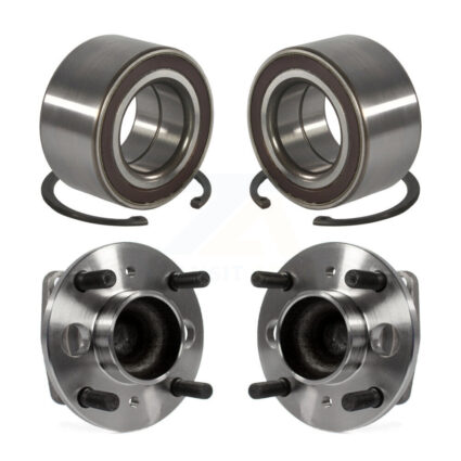 Front Rear Wheel Bearing And Hub Assembly Kit For Ford Fiesta K70-101573
