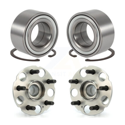 Front Rear Wheel Bearing And Hub Assembly Kit For 1999-2004 Honda Odyssey K70-101575