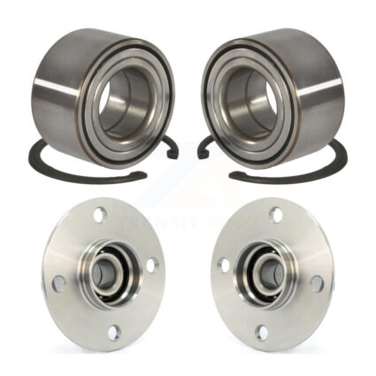 Front Rear Wheel Bearing And Hub Assembly Kit For 2000-2006 Nissan Sentra K70-101579