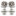 Front Rear Wheel Bearing And Hub Assembly Kit For 2000-2005 Toyota Echo Non-ABS K70-101581