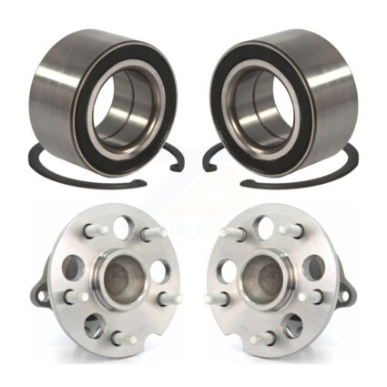Front Rear Wheel Bearing And Hub Assembly Kit For 2004-2010 Toyota Sienna FWD K70-101584