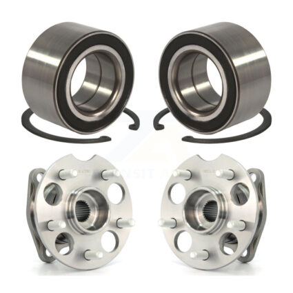 Front Rear Wheel Bearing & Hub Assembly Kit For Toyota Venza Lexus RX350 Highlander RX330 K70-101586