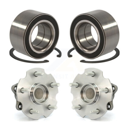 Front Rear Wheel Bearing And Hub Assembly Kit For 2010 Lexus HS250h K70-101591